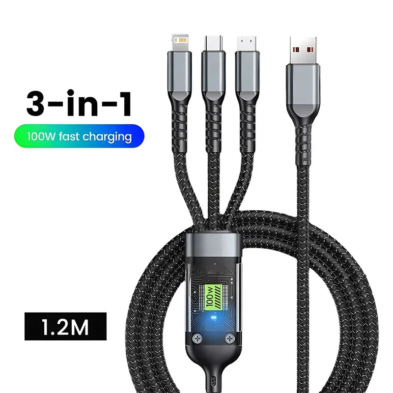 Cable 3 en 1